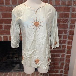 SKC tunic XL (closer to a small) Tunic Embroidered